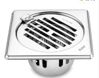 Grated Square Drain